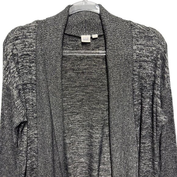 Gap Thick Knit Sweater Tunic Duster Cardigan Jacket Open Front - Picture 3 of 7